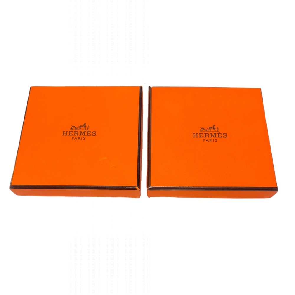 2 Herms Orange Bracelet Boxes - image 1